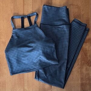 Hollister Gilly Hicks High Neck Tank Top & Matching Leggings Set